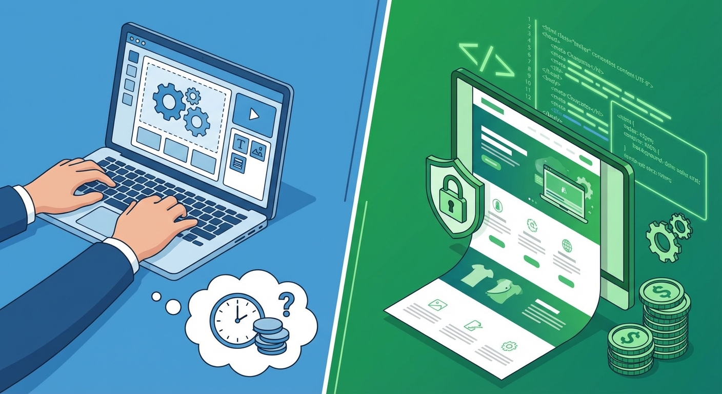 Sito web fai da te: conviene davvero? Pro, contro e costi nascosti