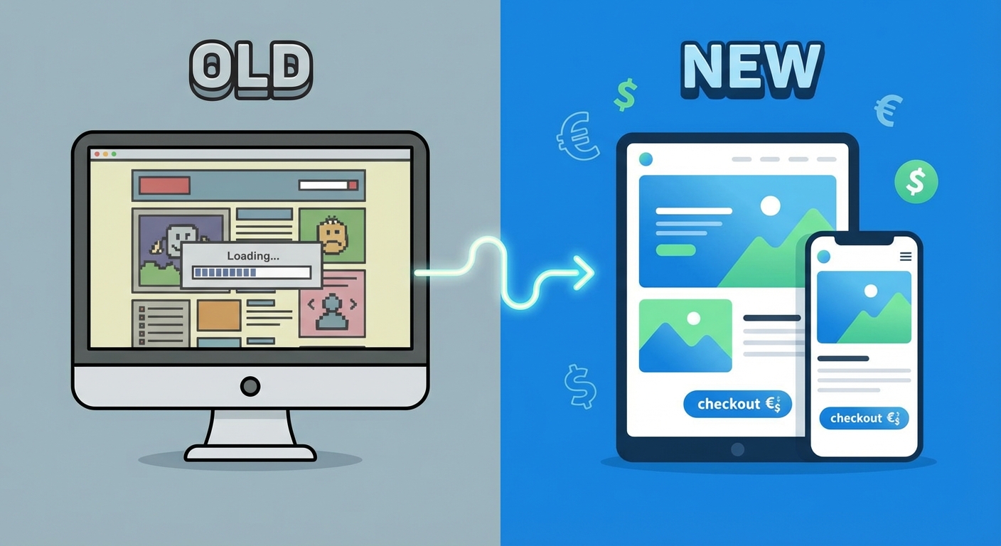 Quanto costa rifare un sito web già esistente: guida pratica con prezzi reali